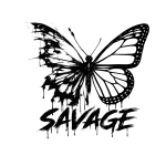 B3 – Distressed Savage Butterfly
