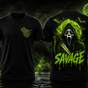 Halloween Glow Savage Tee — Men's
