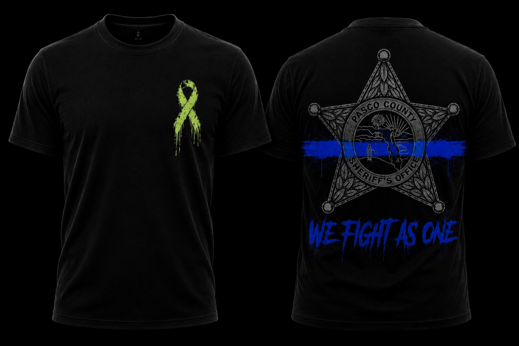 We Fight As One — Pasco County Sheriff’s Office Support Tee