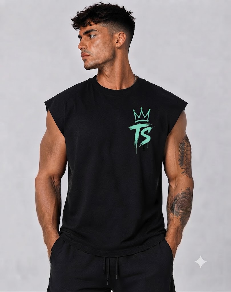 Heavy Weight Cutoff Oversized Tee - Image 6