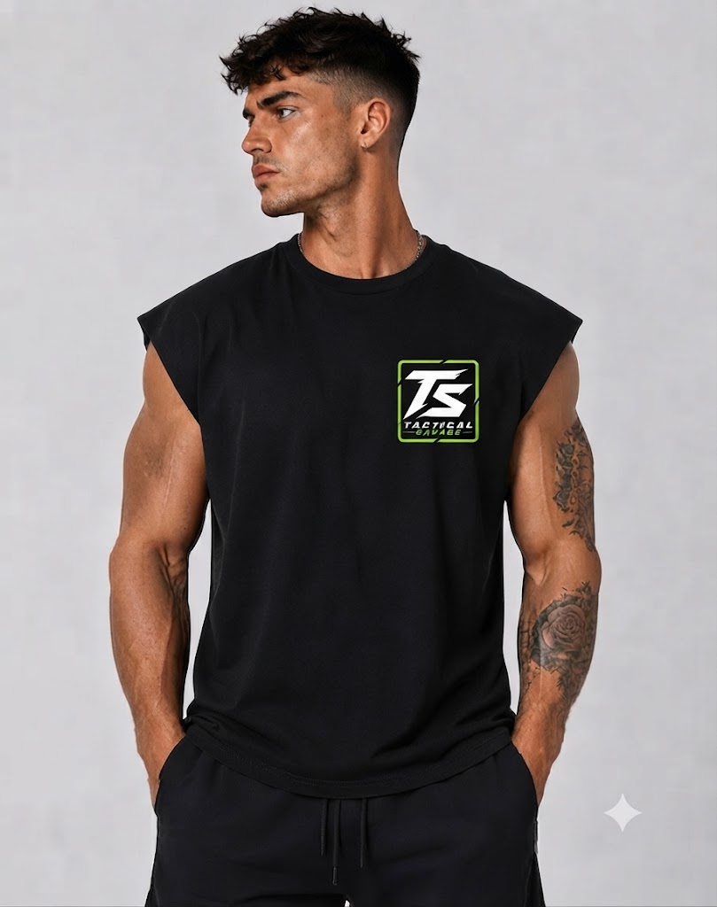 Heavy Weight Cutoff Oversized Tee - Image 5
